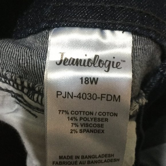 NWT Frankie & Stella plus size Capris size 18W - Picture 6 of 6